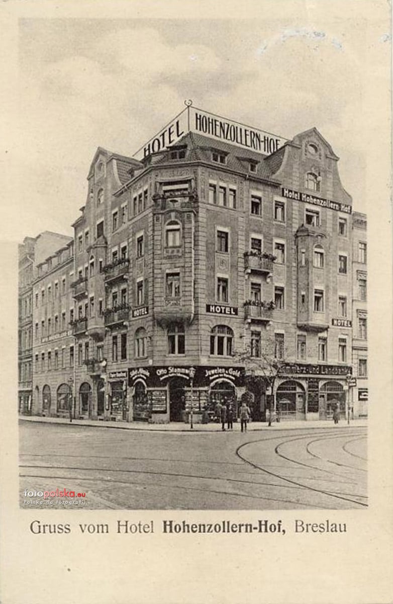 Ul. Piłsudskiego we Wrocławiu na początku XX wieku