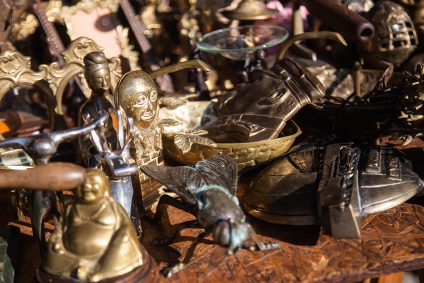 Targ staroci przy katedrze Marii Magdaleny przy ul. Szewskiej we Wrocławiu