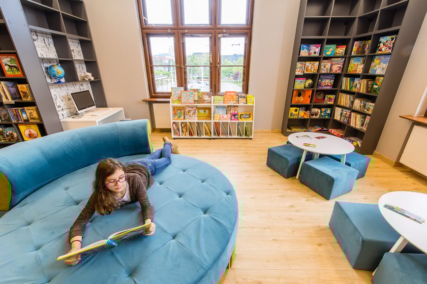 Przestrzenie wspólne w Miejskiej Bibliotece Publicznej