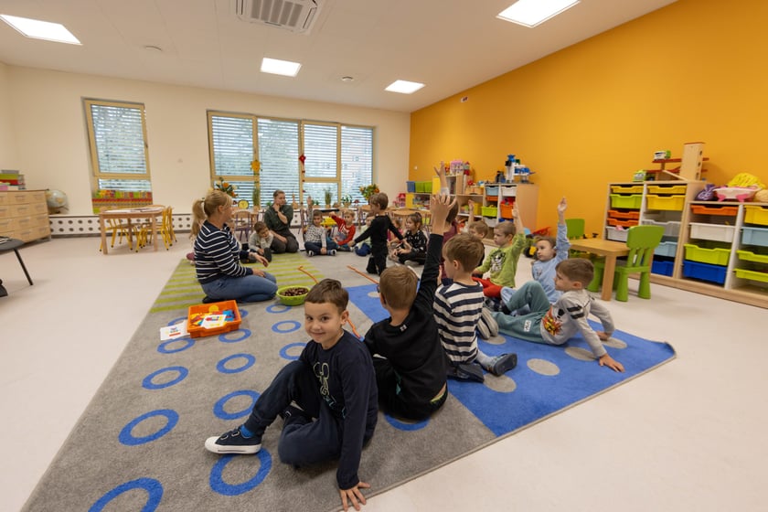 Dzień w przedszkolu na al. Hallera we Wrocławiu