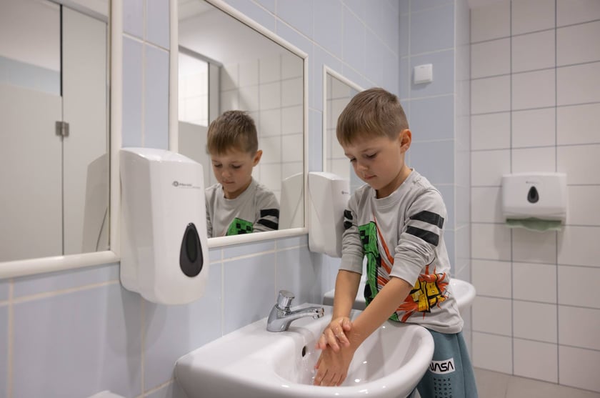 Dzień w przedszkolu na al. Hallera we Wrocławiu
