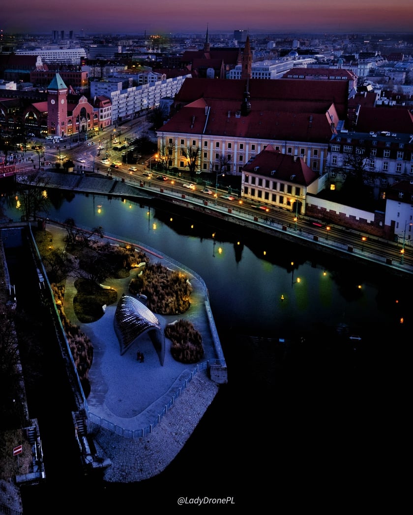 Wrocław na zdjęciach z drona