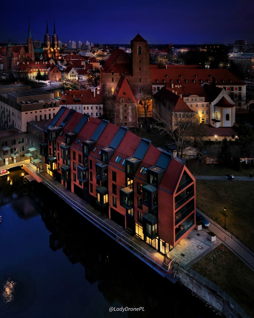 Wrocław na zdjęciach z drona