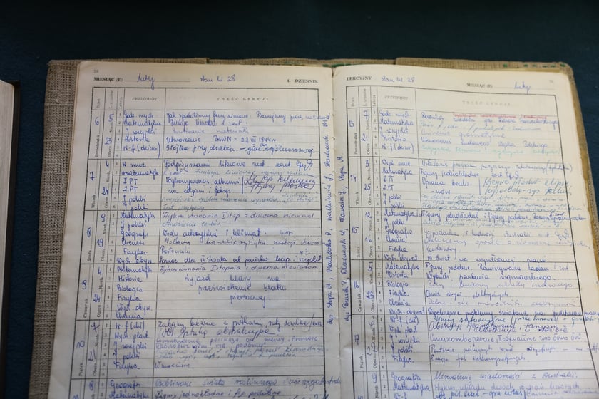 Kroniki szkolne Szkoły Podstawowej nr 45 przy ul. Krajewskiego we Wrocławiu