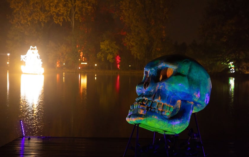 „Filmowe Opowieści” w Lumina Park w Zamku Topacz