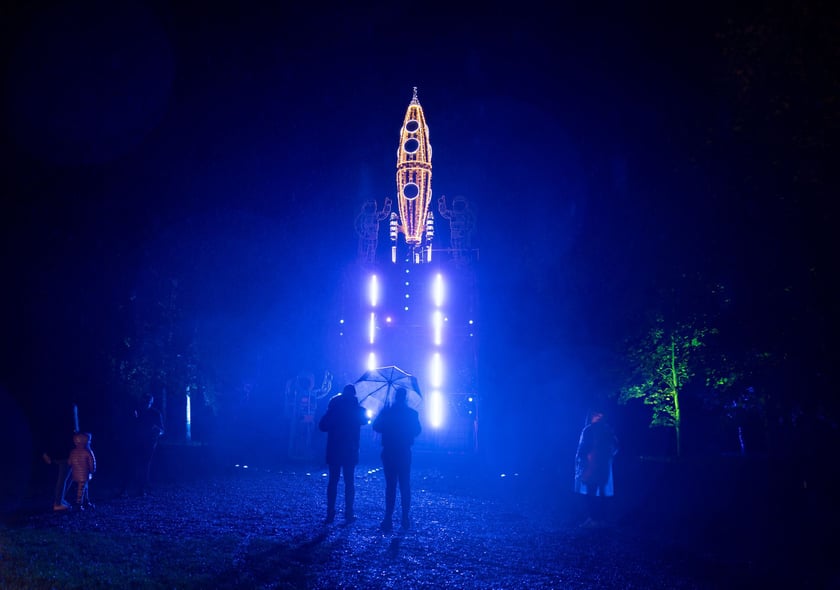 „Filmowe Opowieści” w Lumina Park w Zamku Topacz