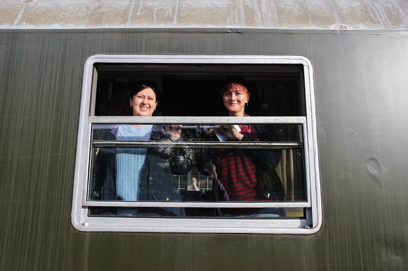 Pociąg retro wyruszył z Wrocławia do Oleśnicy