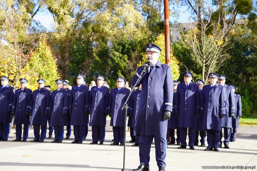 Ślubowanie nowych dolnośląskich policjantów we Wrocławiu