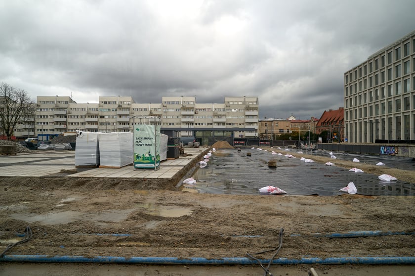 Przebudowa placu Nowy Targ
