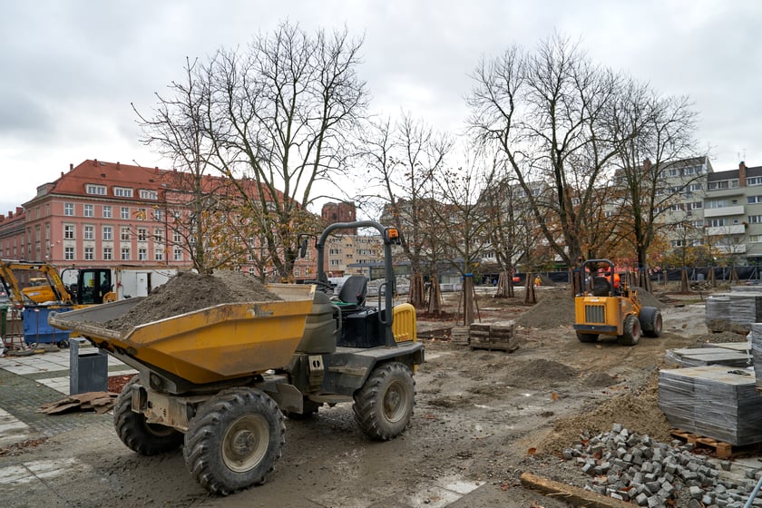 Przebudowa placu Nowy Targ