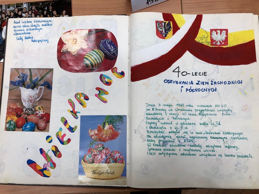 Kroniki szkolne XIII LO we Wrocławiu