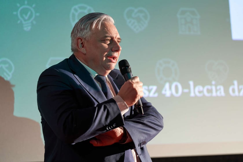 Obchody 40-lecia Koła Wrocławskiego Towarzystwa Pomocy im. św. Brata Alberta, 24 listopad 2023.&nbsp;