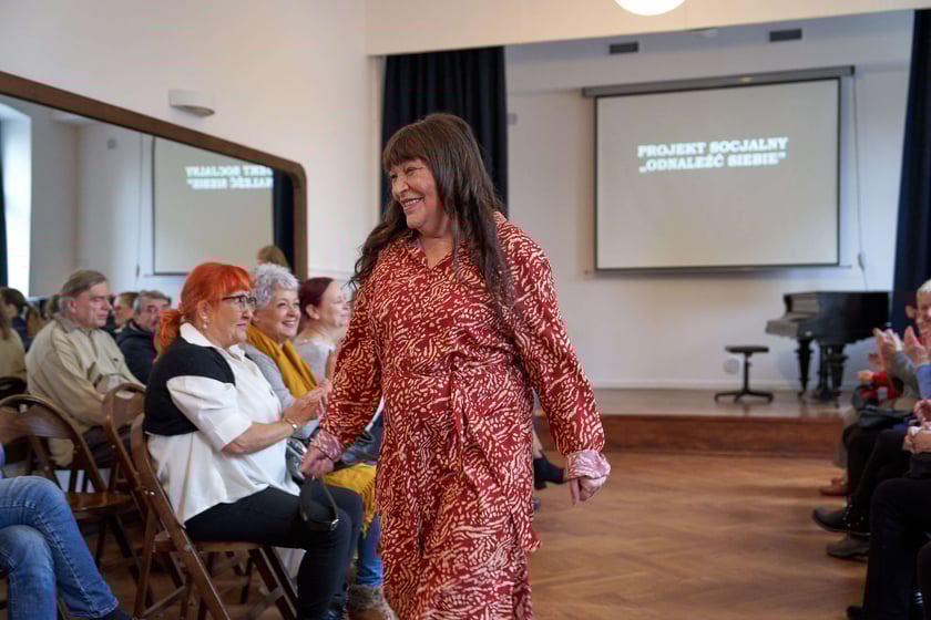 Pokaz mody - finał projektu "Odnaleźć siebie"