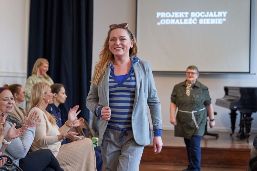 Pokaz mody - finał projektu "Odnaleźć siebie"