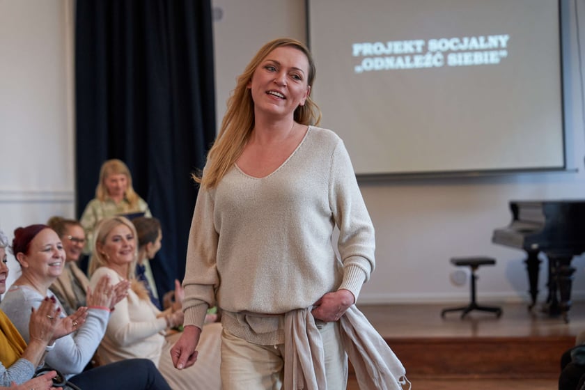 Pokaz mody - finał projektu "Odnaleźć siebie"