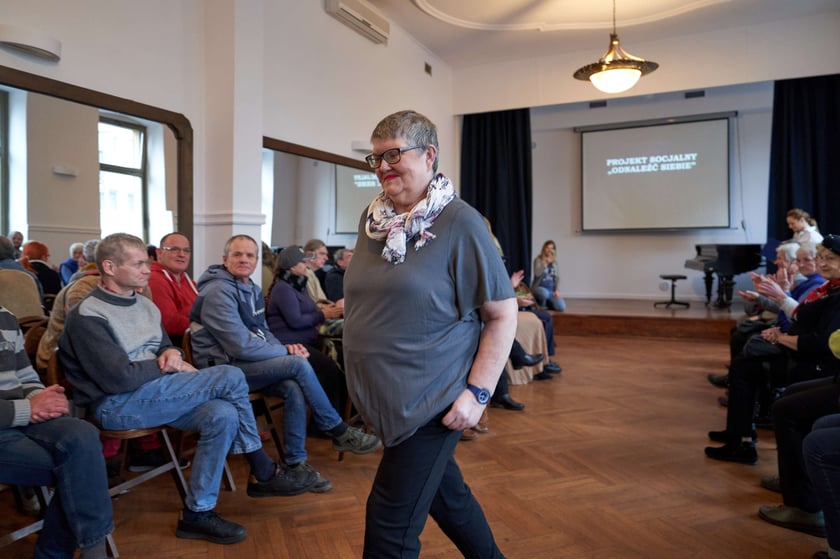 Pokaz mody - finał projektu "Odnaleźć siebie"