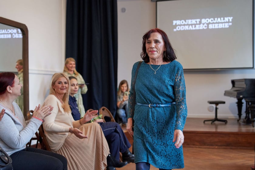 Pokaz mody - finał projektu "Odnaleźć siebie"