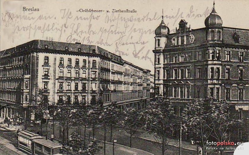 Ulica Grabiszyńska 100 lat temu