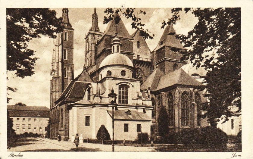 Ostrów Tumski 100 lat temu