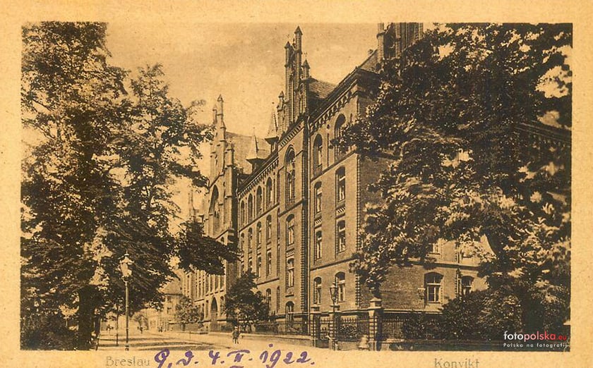 Ostrów Tumski 100 lat temu