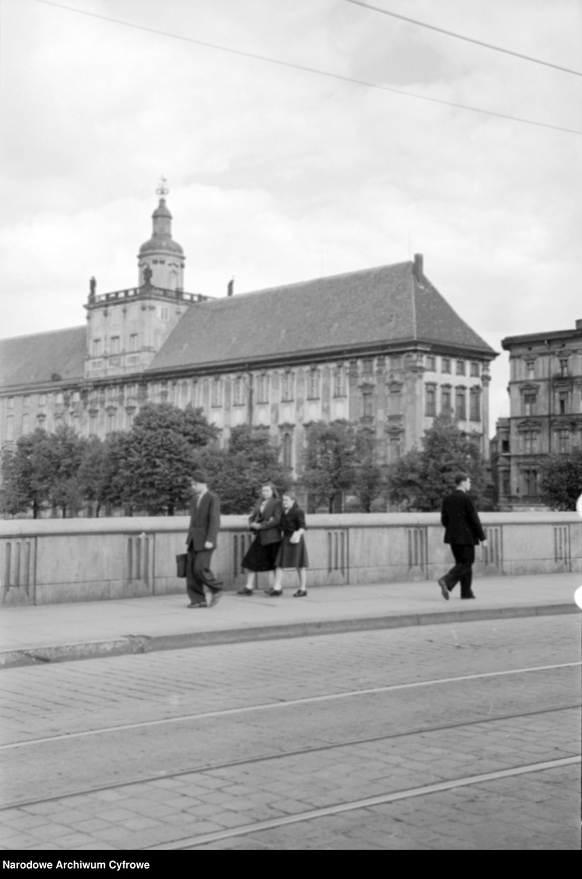 Wrocław tuż po II wojnie światowej. Rok 1950