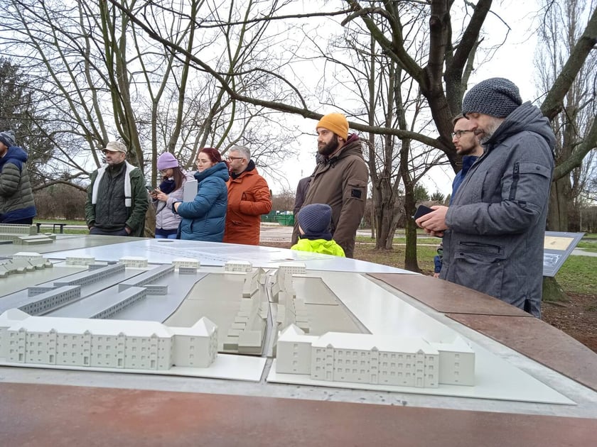 Makieta historycznego Osiedla Gazownik&oacute;w&nbsp;