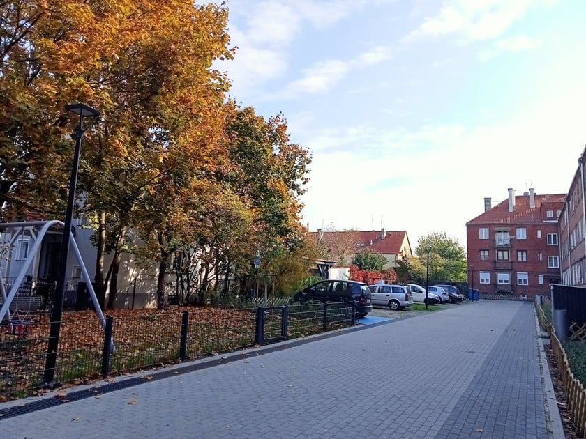 Podw&oacute;rko ul. Hallera 125-137