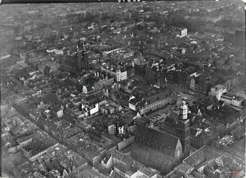 Lata 1938-1940, Stare Miasto z lotu ptaka.