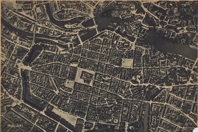 Lata 1924-1928, Stare Miasto na fotografii z lat dwudziestych.