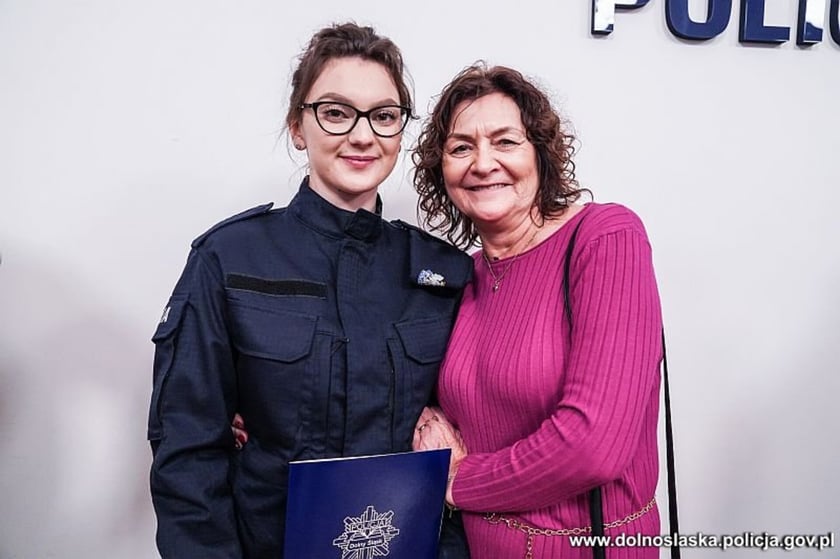 Ślubowanie nowych dolnośląskich policjantów we Wrocławiu