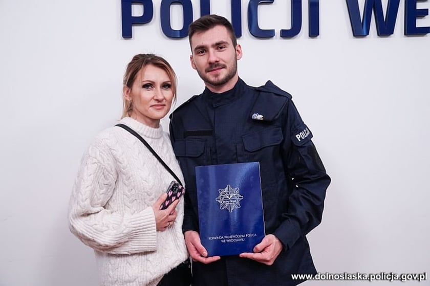 Ślubowanie nowych dolnośląskich policjantów we Wrocławiu