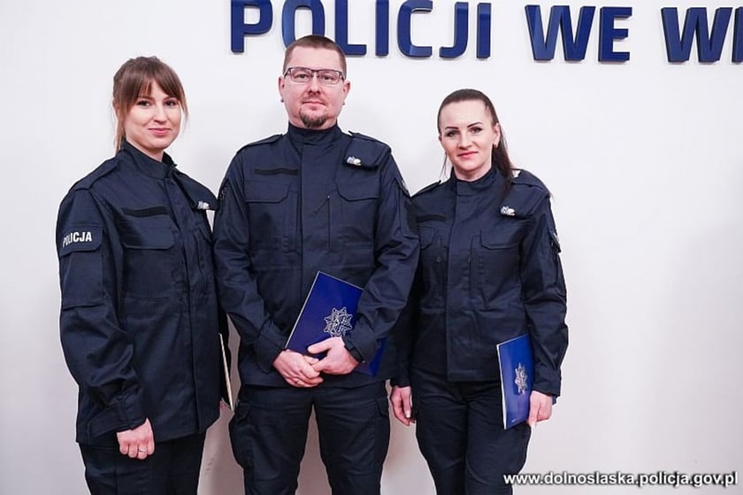 Ślubowanie nowych dolnośląskich policjantów we Wrocławiu