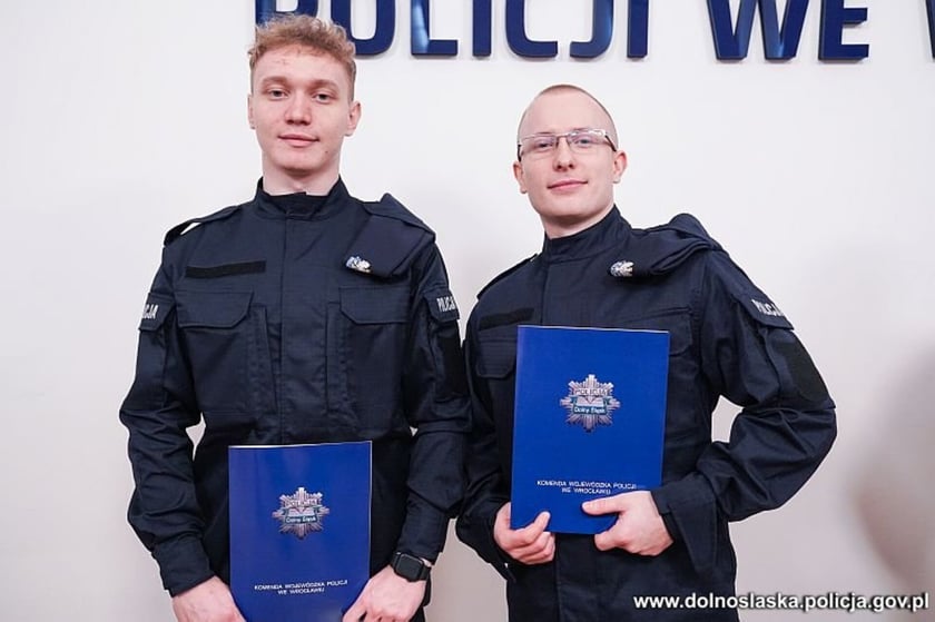 Ślubowanie nowych dolnośląskich policjantów we Wrocławiu