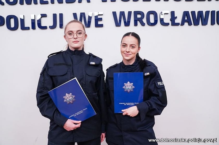 Ślubowanie nowych dolnośląskich policjantów we Wrocławiu