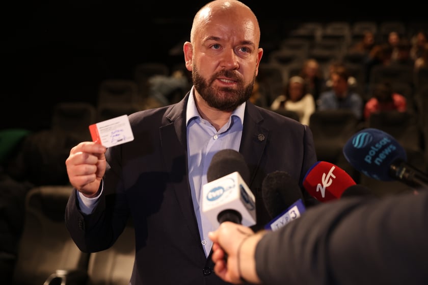 Konferencja na temat kampanii&nbsp;&bdquo;Zgoda to dar życia. Tak, chcę być dawcą&rdquo; - Jacek Sutryk, prezydent Wrocławia