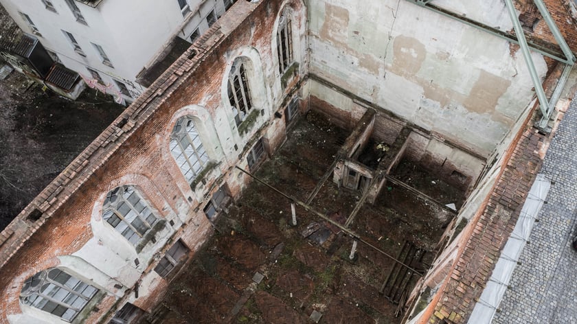 Ruina kaplicy Chrystusowej (ul. Żabia Ścieżka 1)