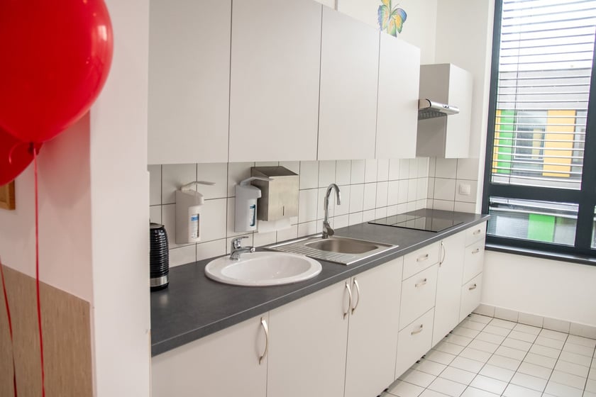 Udostępnienie pomieszczeń socjalnych dla rodziców w Przylądku Nadziei