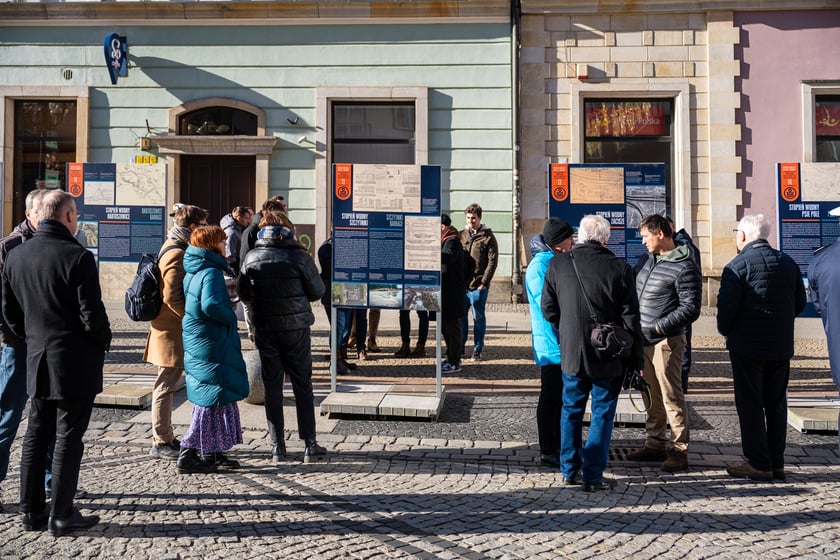 Wernisaż wystawy Wrocławski Węzeł Wodny, ul. Świdnicka (29 stycznia 2024)