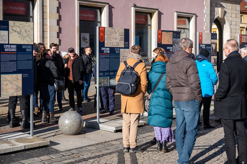 Wernisaż wystawy Wrocławski Węzeł Wodny, ul. Świdnicka (29 stycznia 2024)