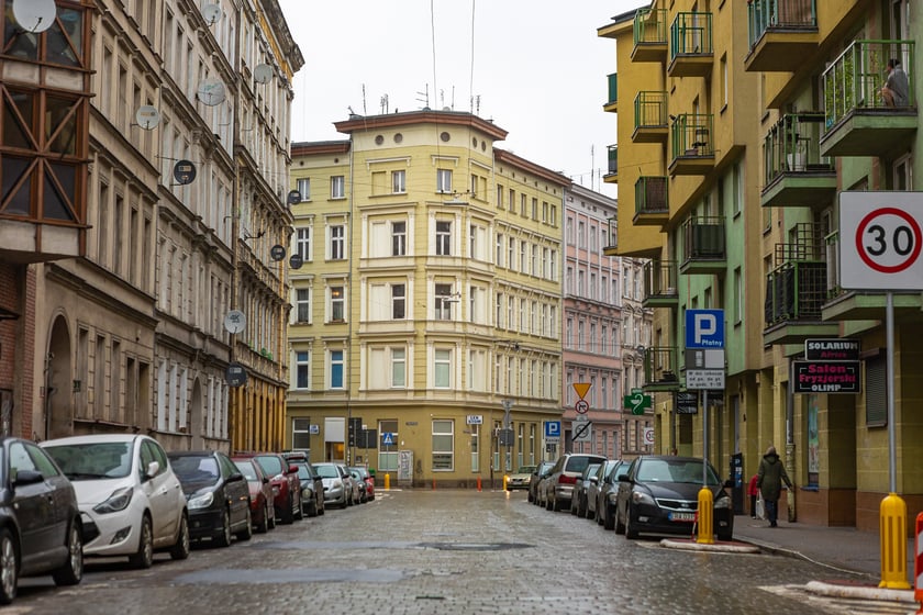 Przedmieście Oławskie, zima 2024