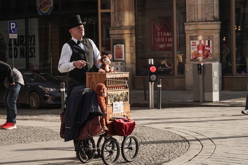Ciepłe popołudnie we Wrocławiu, luty 2024