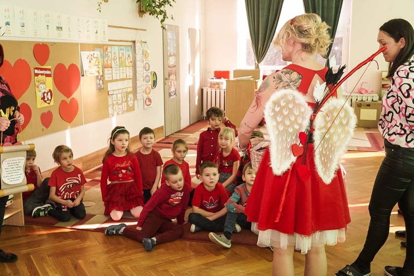 Walentynki w Przedszkolu nr 149 „Tęczowa Polanka” we Wrocławiu