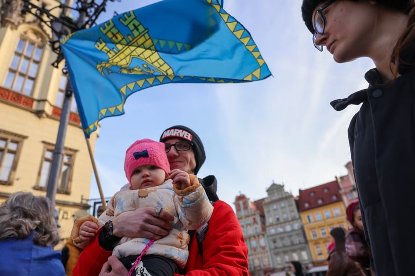 Uroczystości związane z drugą rocznicą wybuchu wojny w Ukrainie (24 lutego 2024)