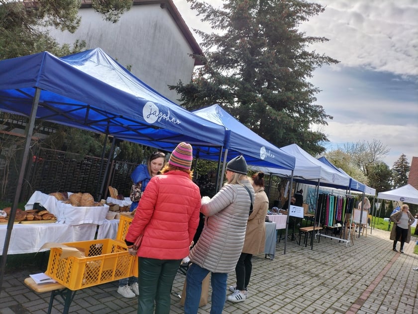 Kiermasz na osiedlu Jagodno