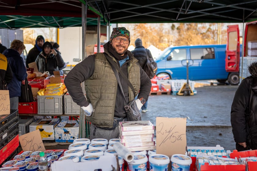 Bazar na dworcu Świebodzkim, luty 2024