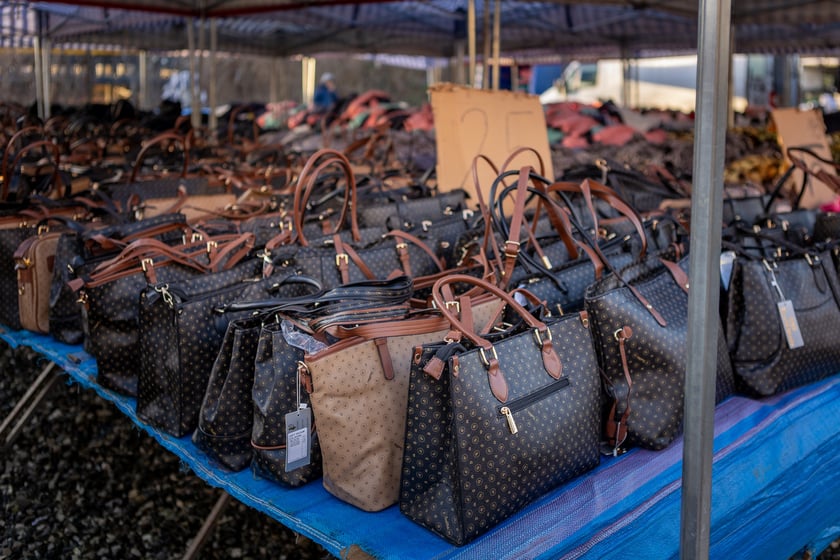 Bazar na dworcu Świebodzkim, luty 2024
