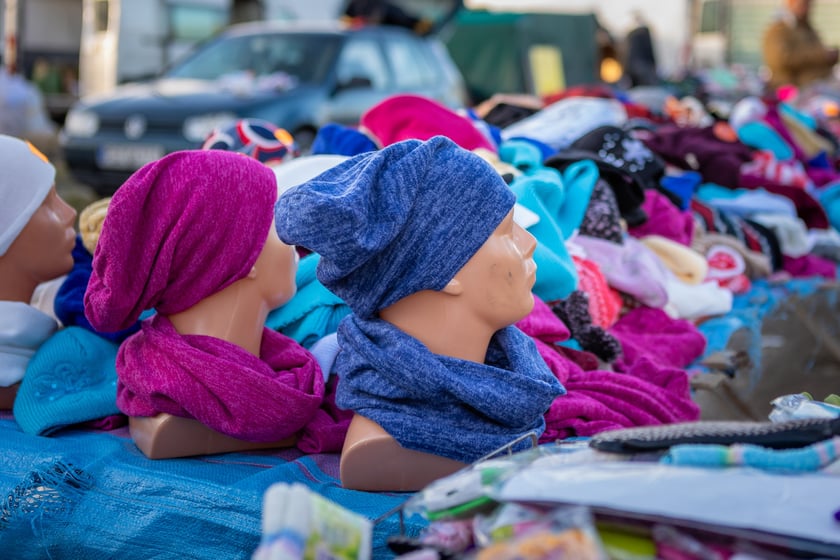 Bazar na dworcu Świebodzkim, luty 2024