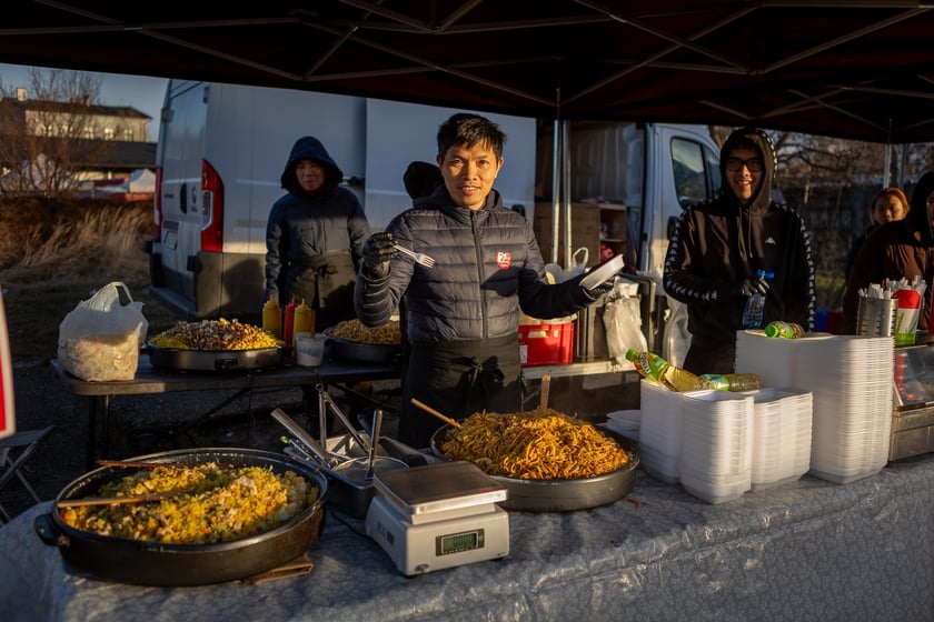 Bazar na dworcu Świebodzkim, luty 2024