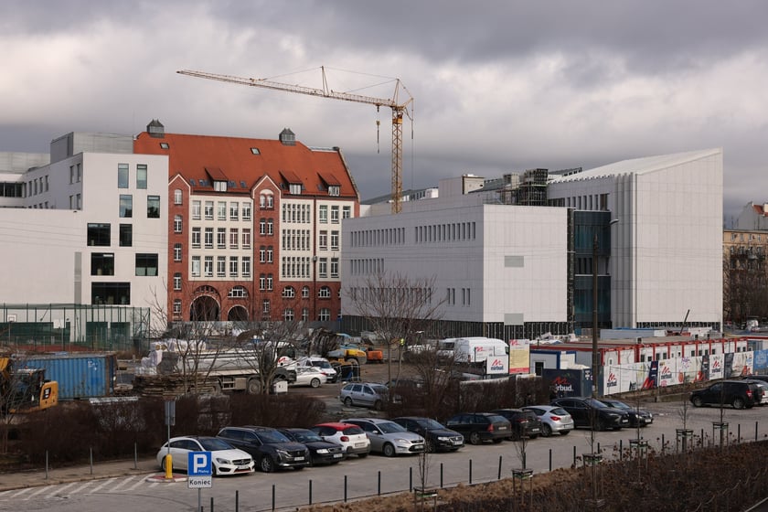 Budowa siedziby sądu apelacyjnego, luty 2024