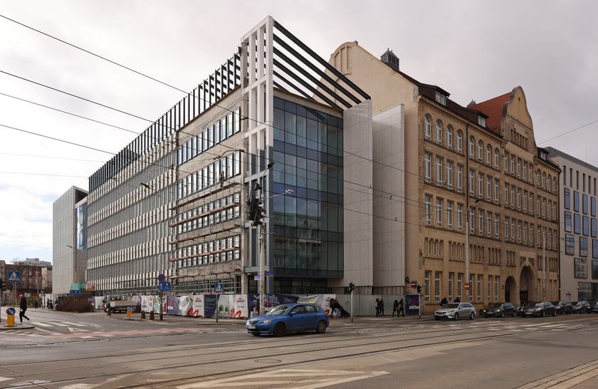 Budowa siedziby sądu apelacyjnego, luty 2024